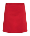 Taillenschürze Basic 70 x 55 cm, rot