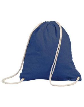 Stafford Baumwoll-Tragetasche mit Kordelzug, marineblau – Shugon (2)