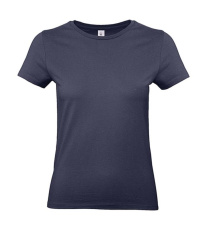 #E190 /Damen-T-Shirt, marineblau