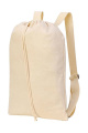 Sheffield Baumwoll-Rucksack mit Kordelzug, Natürlich gewaschen