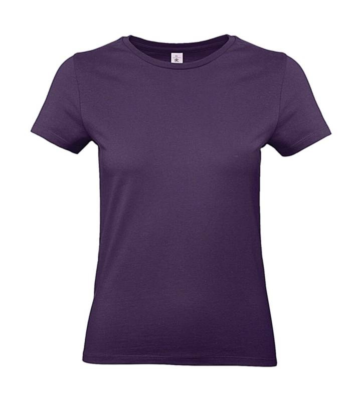 #E190 /Damen-T-Shirt, Urban Purple – B&C (1)