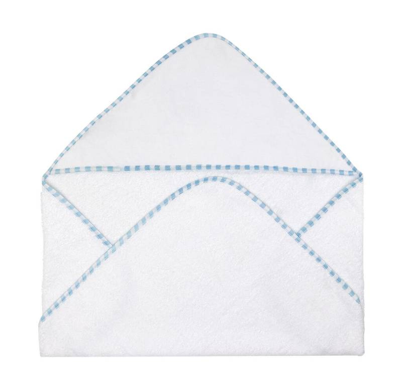 Po Kapuzen-Babyhandtuch, Weiß/Hellblau – SG Accessories - TOWELS (1)