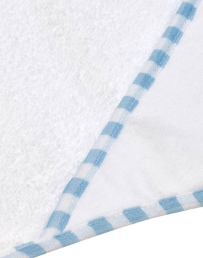 Po Kapuzen-Babyhandtuch, Weiß/Hellblau – SG Accessories - TOWELS (4)