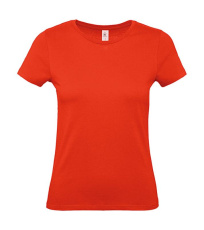 #E150 /Damen-T-Shirt, Feuerrot
