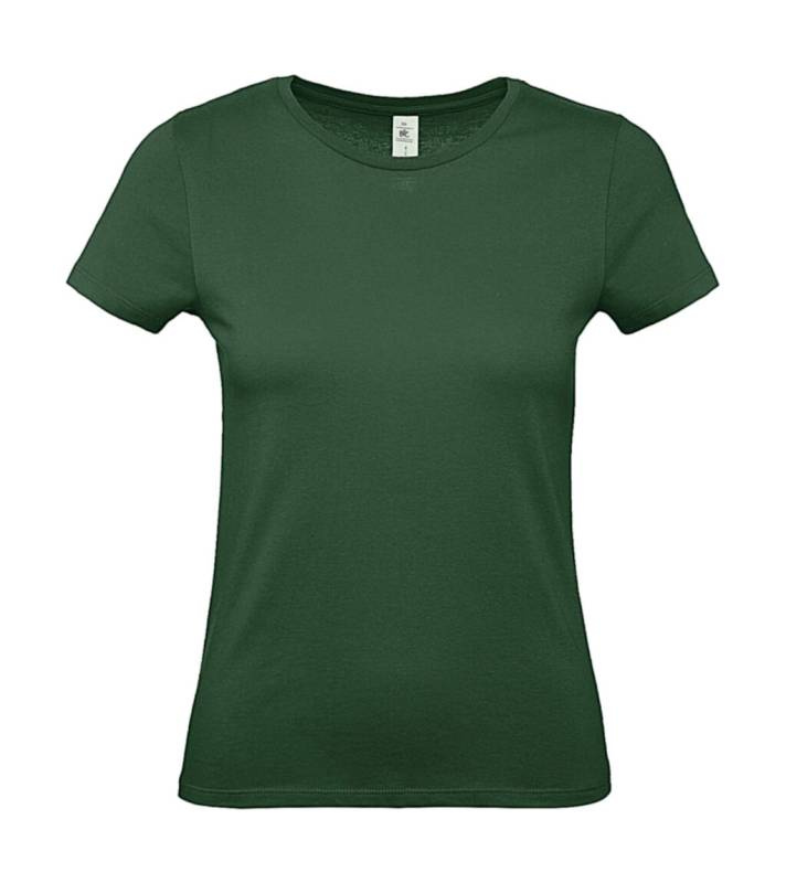 #E150 /Damen-T-Shirt, flaschengrün – B&C (1)