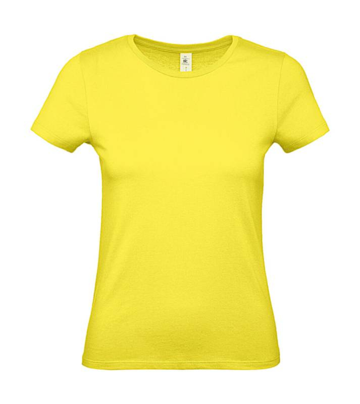 #E150 /Damen-T-Shirt, Sonnengelb – B&C (1)