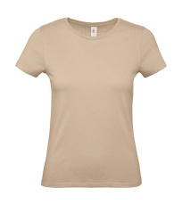 #E150 /Damen-T-Shirt, sandfarben