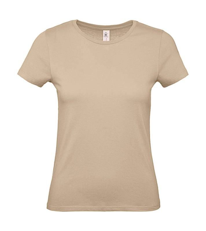 #E150 /Damen-T-Shirt, sandfarben – B&C (1)