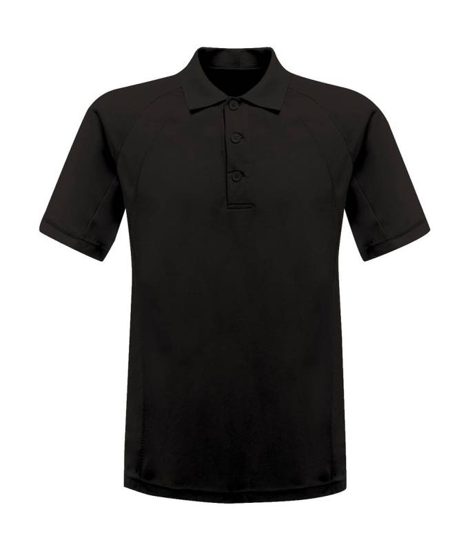 Coolweave Feuchtigkeitsableitendes Polo, schwarz – Regatta Professional (1)
