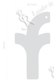 Weicher Reflektor – F-Buchstabe 2 | Softreflector – 2
