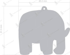 Weicher Reflektor – Elefant 5