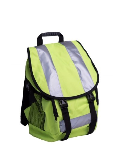 Reflektierender Rucksack, gelb