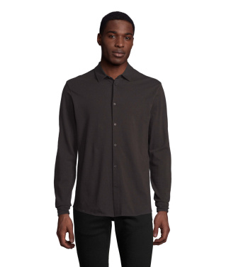 BASILE MEN SHIRT, Tiefschwarz, 4XL, Produktbild (3)