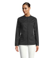 BART WOMEN MAO COLLAR SHIRT, Tiefschwarz