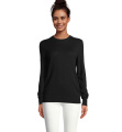 STUART WOMEN SWEATER, Tiefschwarz