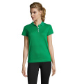 PERFORMER WOMEN SPORTS POLO, Kelly Green