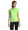 PERFORMER WOMEN SPORTS POLO, Apfelgrün
