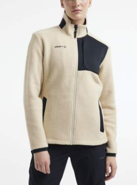 ADV Explore – Fleecejacke (Damen), Ecru-Schwarz - Craft (3)