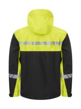 7414 9910-VIZ – Hardshelljacke, Schwarz/Gelb - ProJob (2)