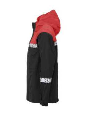 7414 9910-VIZ – Hardshelljacke, Schwarz/Rot - ProJob (3)