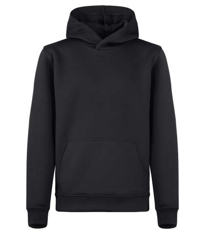 Basic Active – Kapuzenpullover (Kinder), Schwarz - Clique (1)