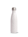 Nils – Thermoflasche, Weiß/Schwarz