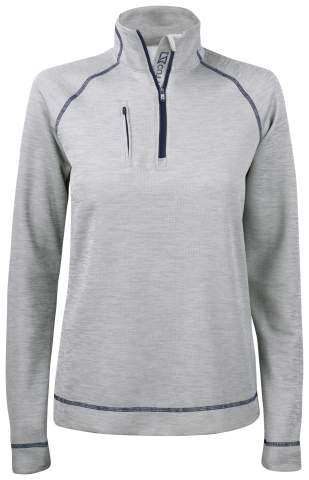 Chambers Half Zip Damen, Graumeliert - Cutter & Buck (1)