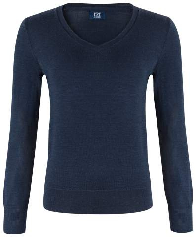 Vernon – V-Pullover (Damen), Dunkelblau - Cutter & Buck (1)