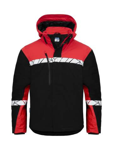 7415 FUNCTIONAL, PADDED 9910-VIZ – Jacke, Schwarz/Rot - ProJob (1)