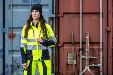 9038 LINED – Mütze, Rot – ProJob (4)