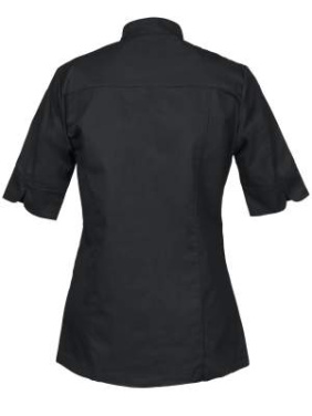 7410 – Kochjacke (Damen), Schwarz - ProJob (3)