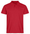 Single Polo – Trikot, Rot