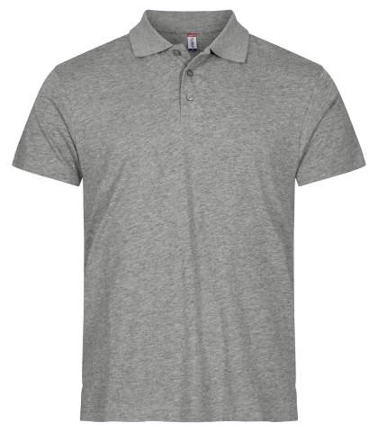 Single Polo – Trikot, Graumeliert – Clique (1)