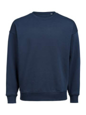 UM (OCS-RCS) Loose Fit – Sweatshirt mit Rundhalsausschnitt (Unisex), Marine
