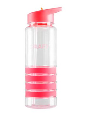 Transparente Wasserflasche