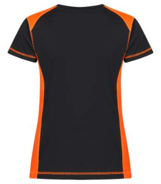 Ambition-T – T-Shirt (Damen), Visib Orange - Clique (3)
