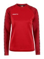 Squad 2.0 – Sweatshirt mit Rundhalsausschnitt (Damen), Bright Red-Express