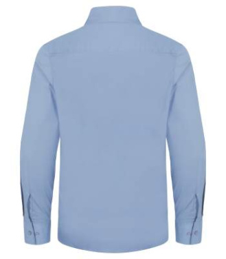 Stretch L/S – Hemd, Hellblau – Clique (2)