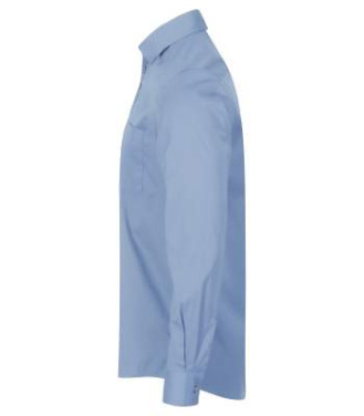Stretch L/S – Hemd, Hellblau – Clique (3)