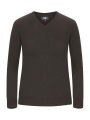 Oakville – V-Pullover (Damen), Dunkles Mokka