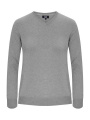 Oakville – V-Pullover (Damen), Graumeliert