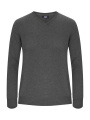 Oakville – V-Pullover (Damen), Anthrazit-Melange