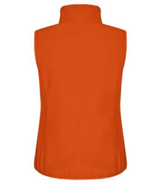 Classic Softshell – Weste (Damen), Blutorange - Clique (2)