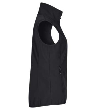 Classic Softshell – Weste (Damen), Schwarz - Clique (4)