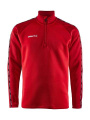 Squad 2.0 Half Zip – Pullover (Herren), Bright Red-Express