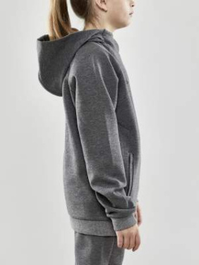 CORE Soul Hood – Sweatshirt (Kinder), Dunkelgrau Melange - Craft (3)