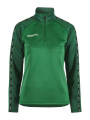 Squad 2.0 Half Zip – Pullover (Damen), Team Green-Ivy