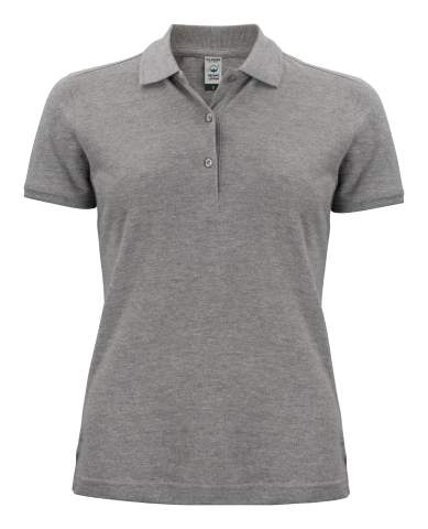 Classic OC – Poloshirt (Damen), graue Melange - Clique (1)