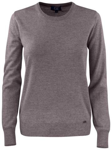 Kennewick – Sweatshirt mit Rundhalsausschnitt (Damen), Nougat-Mischung - Cutter & Buck (1)