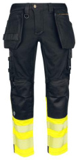 6525 – Hose, EN ISO 20471 CLASS 1, Gelb/Schwarz